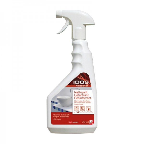 NETTOYANT & DÉSINFECTANT SANITAIRES - 750 ML