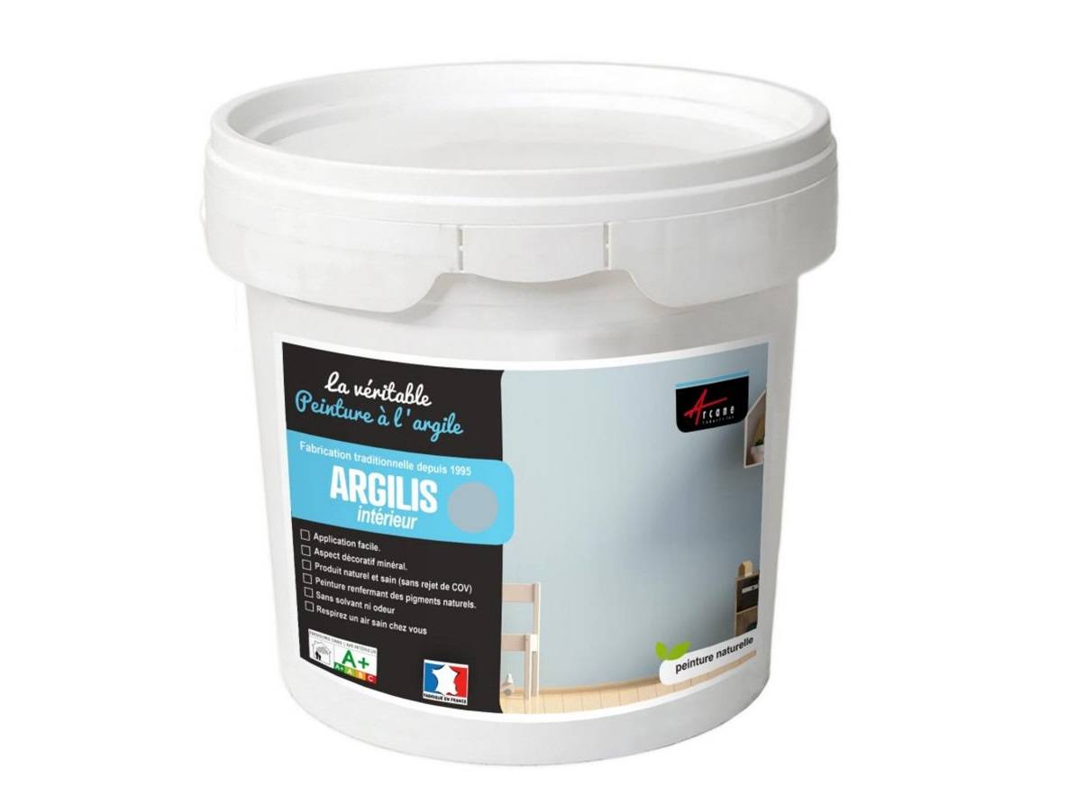 PEINTURE MURALE BIOLOGIQUE - ARGILIS - 5 KG