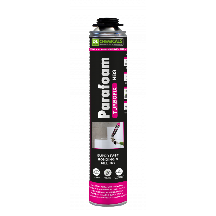 MOUSSE DE CONSTRUCTION EXTRA FORTE - PARAFOAM TURBO FIX NBS - DL CHEMICALS