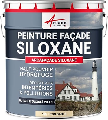 PEINTURE FAÇADE SILOXANE - 10 L