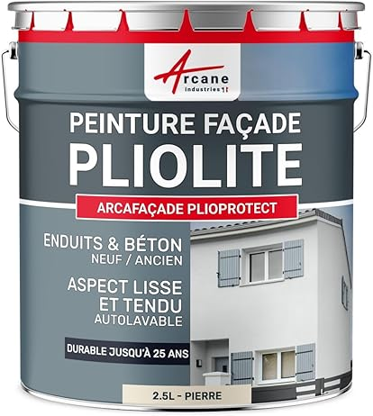 PEINTURE FAÇADE PLIOLITE - 10 L