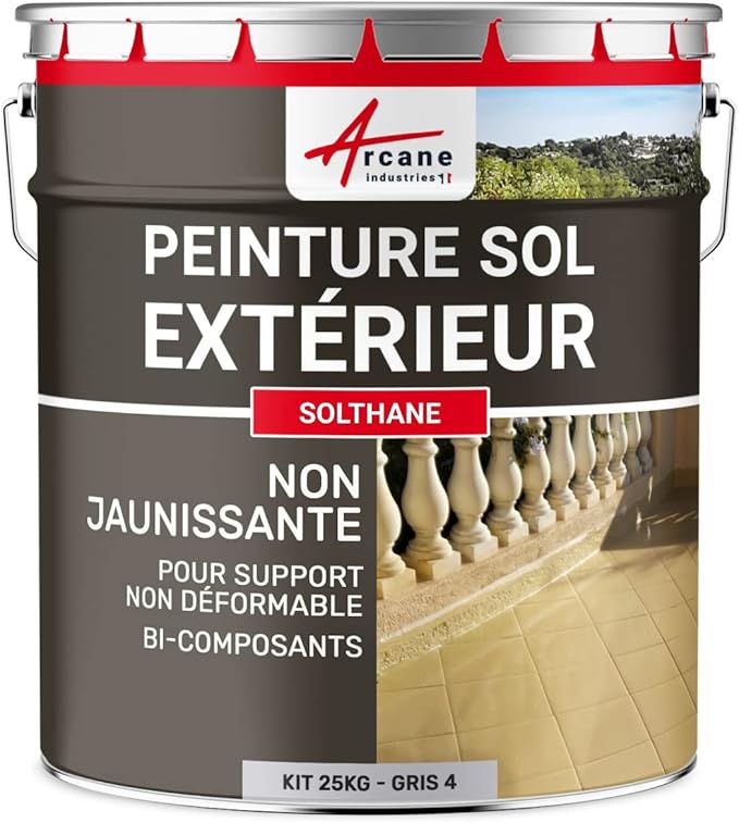 PEINTURE DE SOL EXTÉRIEUR - SOLTHANE - 25KG