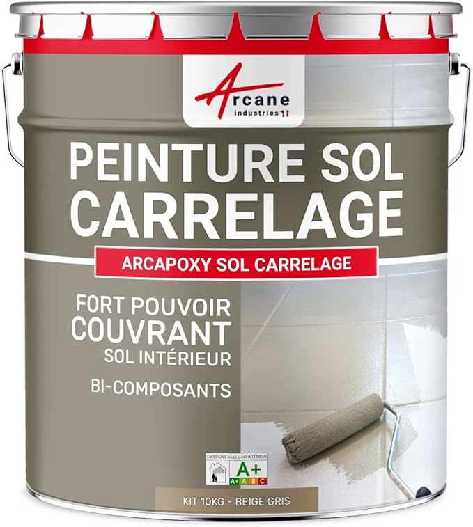 PEINTURE CARRELAGE - ARCAPOXY - 10 KG