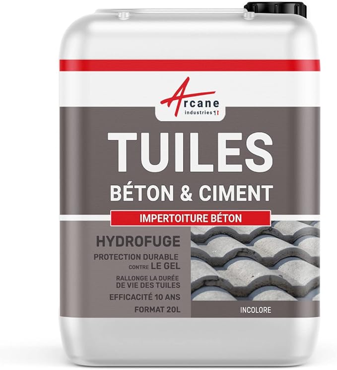 IMPERTOITURE - HYDROFUGE TUILES BÉTON  -20 L