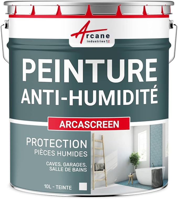 ARCASCREEN - PEINTURE ANTI HUMIDITÉ - 10 L